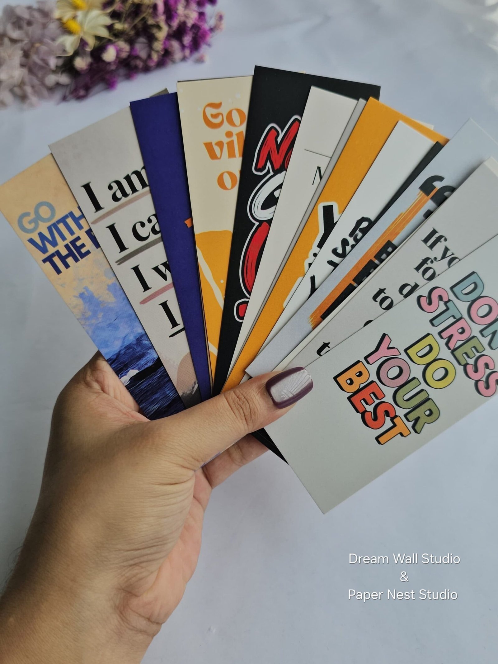 Whispering Frames Bookmark Pack | 15 Pcs