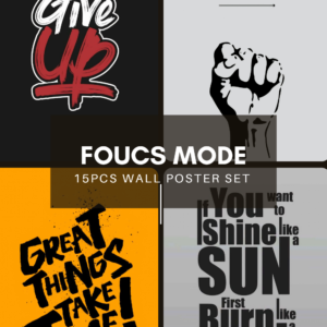 Focus Mode Poster Cards