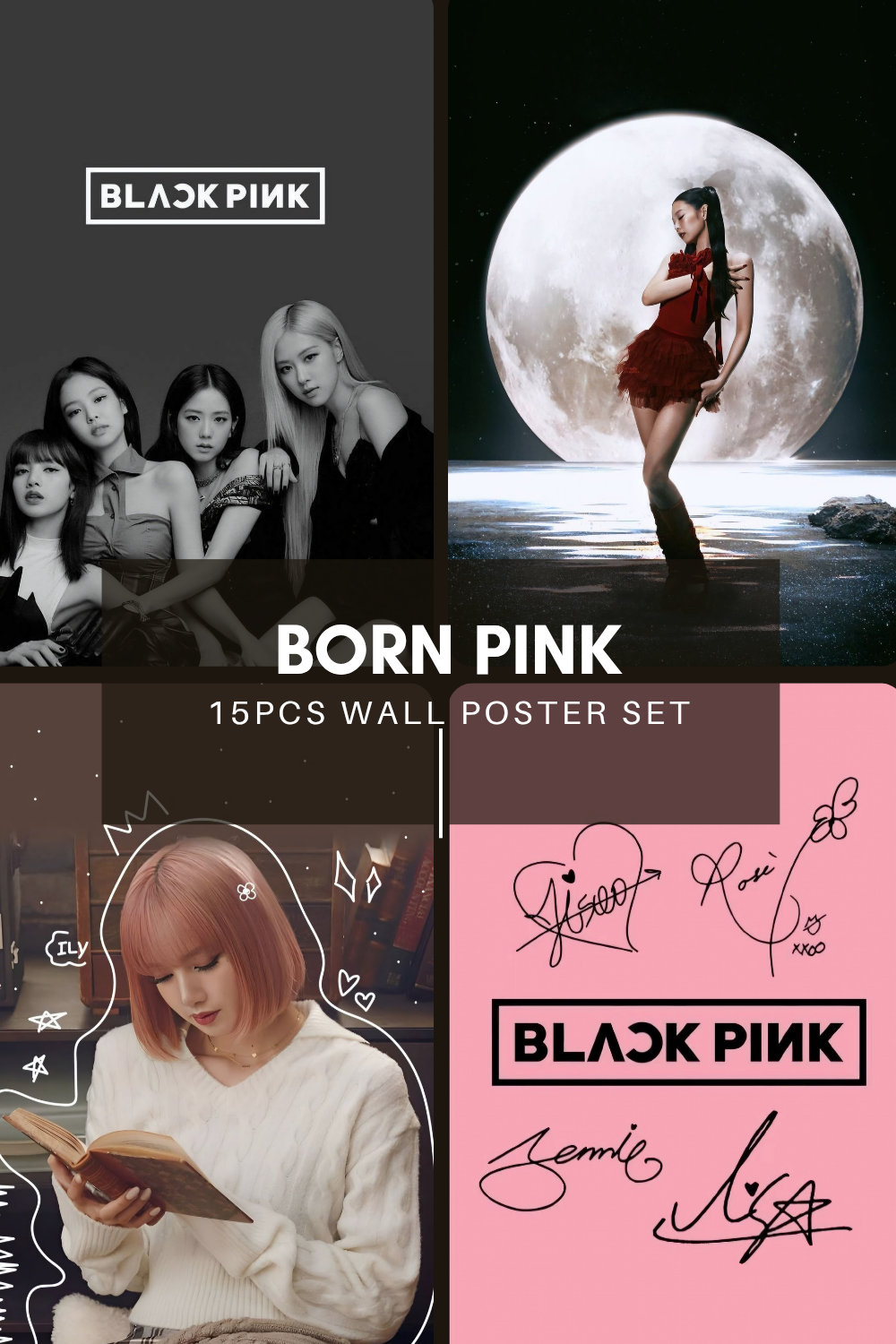 BORN PINK Poster Card
