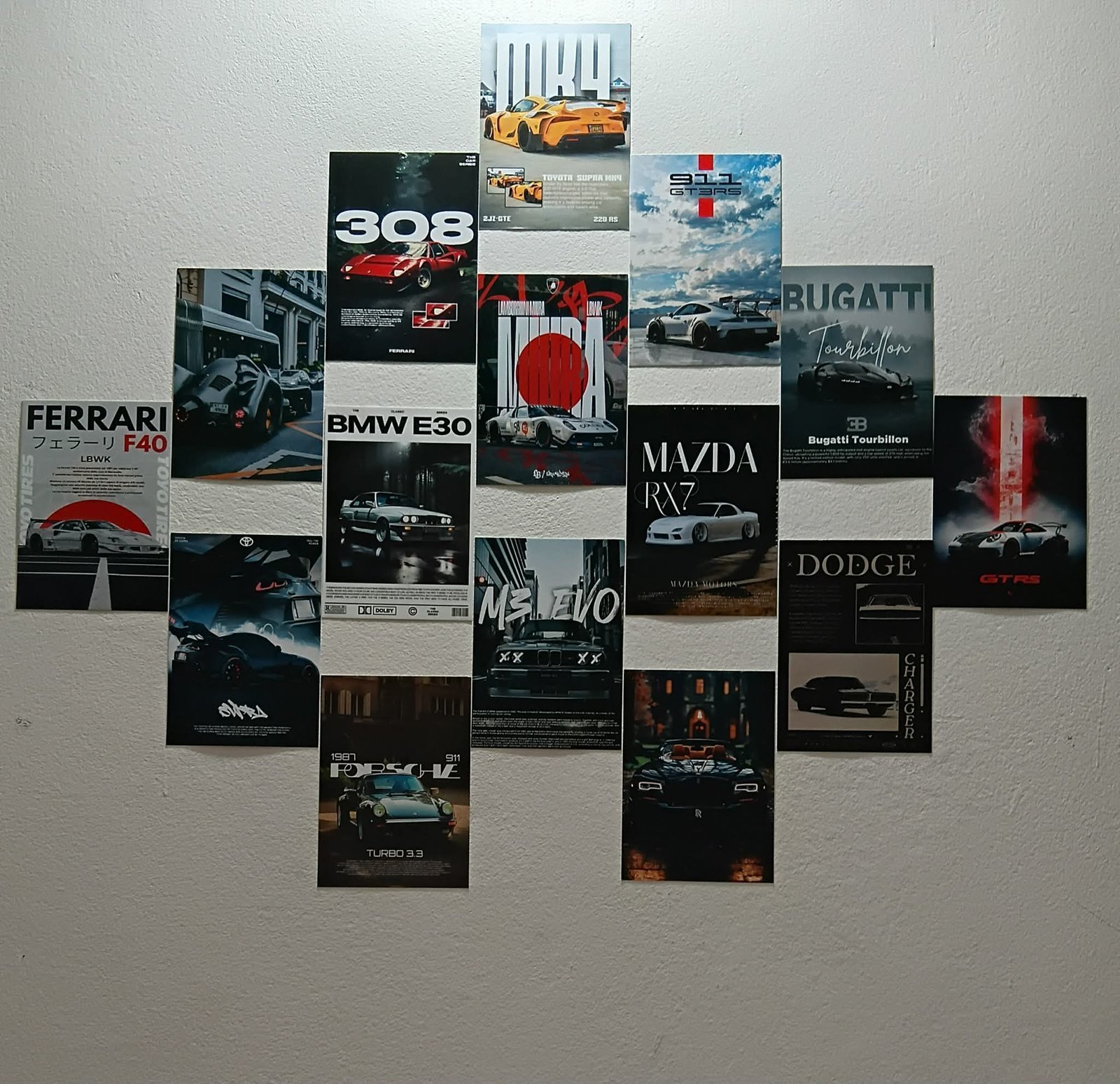 Drive & Thrill Series 2.0 Poster Card Pack | 15 Pcs