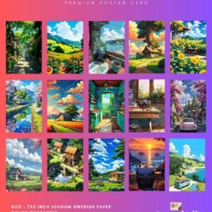 Whispering Horizons Poster Card Set