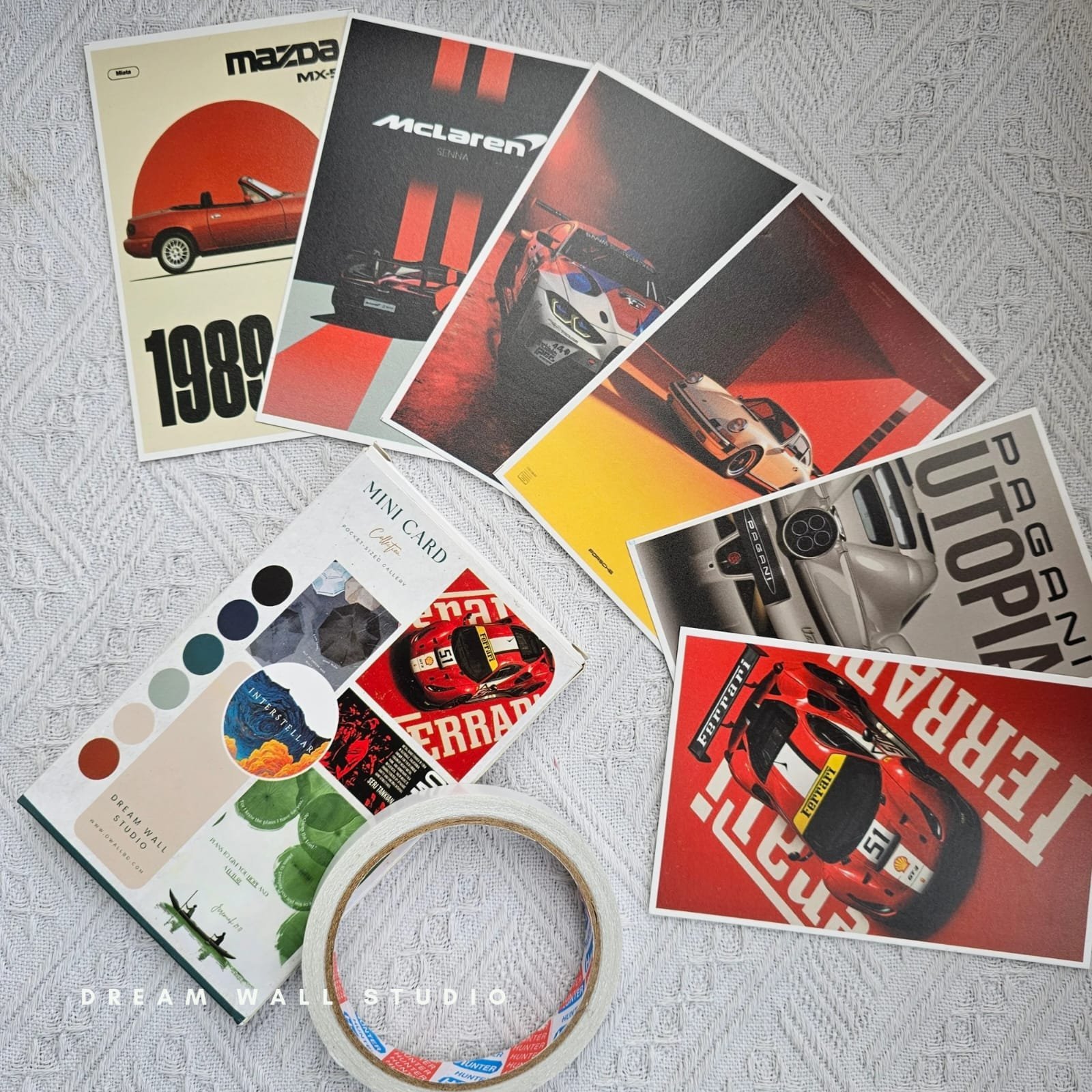 Vintage Velocity Mini Poster Card Pack