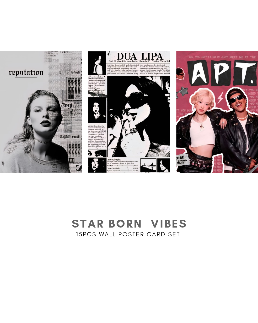 Star Born Vibes Poster Card Pack