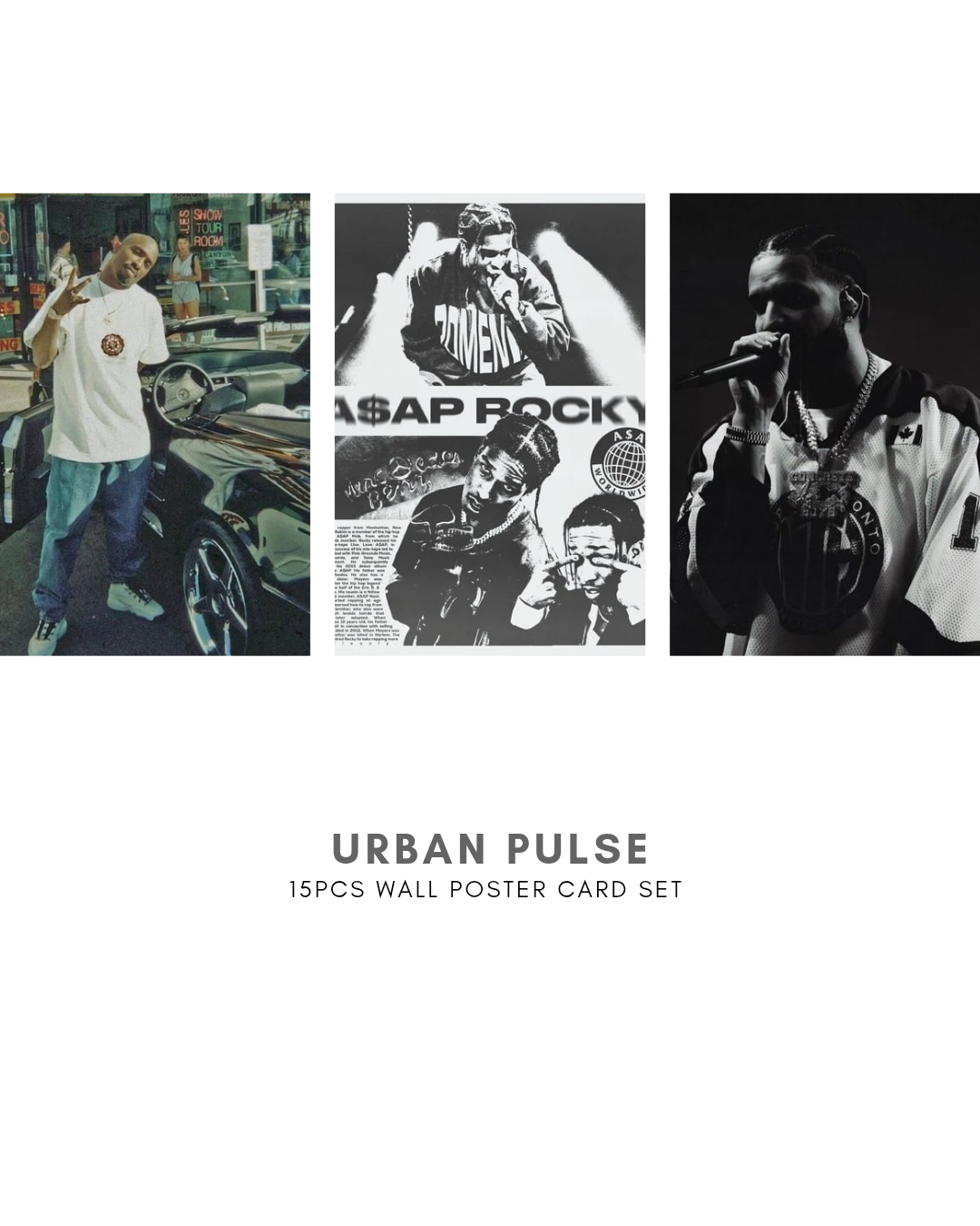 Urban Pulse – Hip-Hop Icons Poster Card Pack