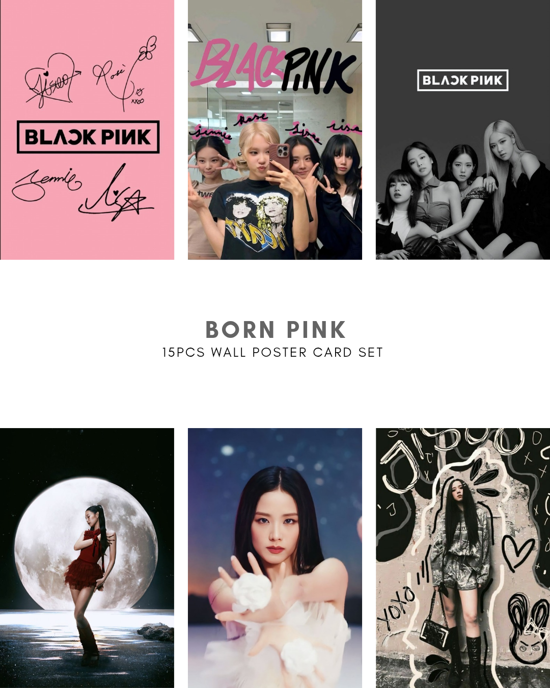 BORN PINK Poster Card