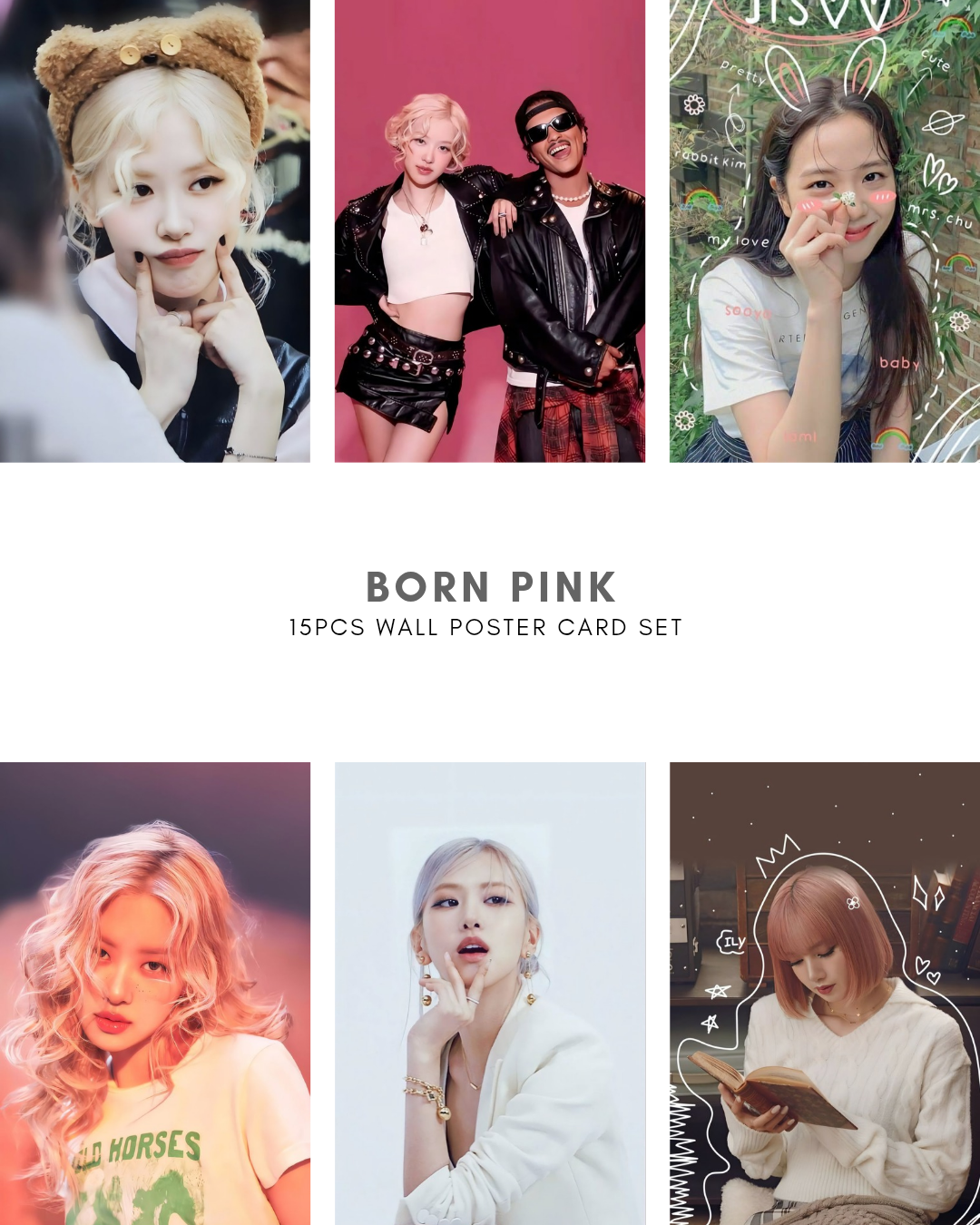 BORN PINK Poster Card