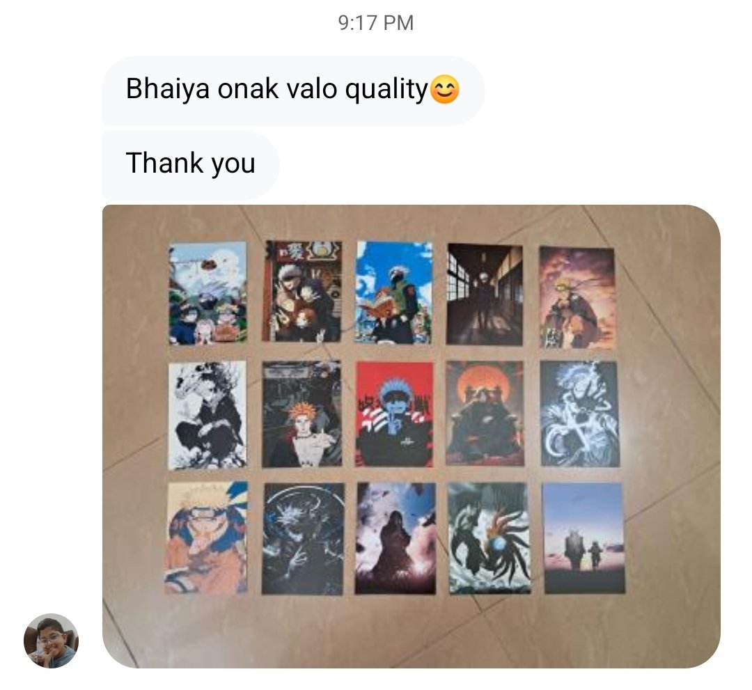 Naruto x Jujutsu Kaisen Poster Pack