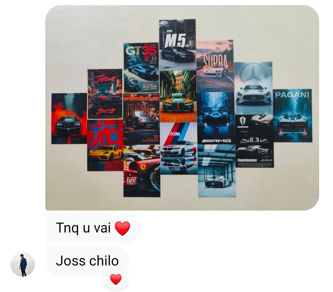 Driven by BMW Poster Card Pack | 15 Pcs