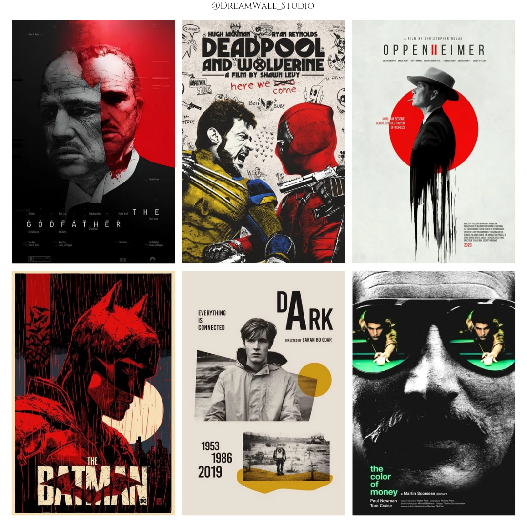 Cinematic Aesthetics Movie Poster Card Pack