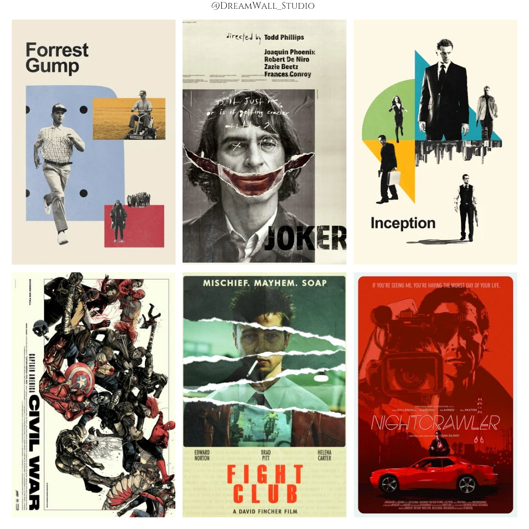 Cinematic Aesthetics Movie Poster Card Pack