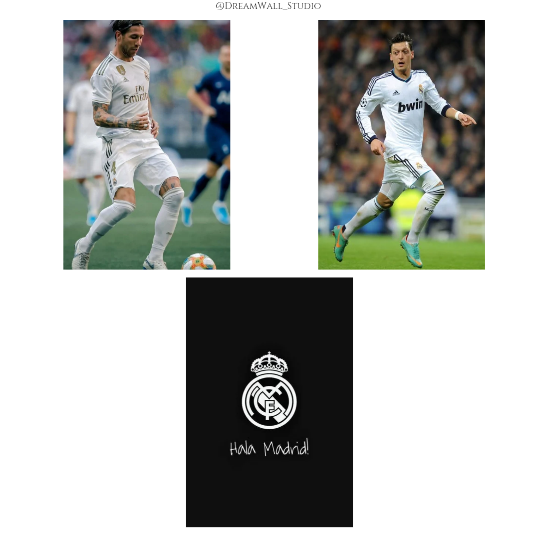 Real Madrid Poster Card – Legacy Football Collection Pack