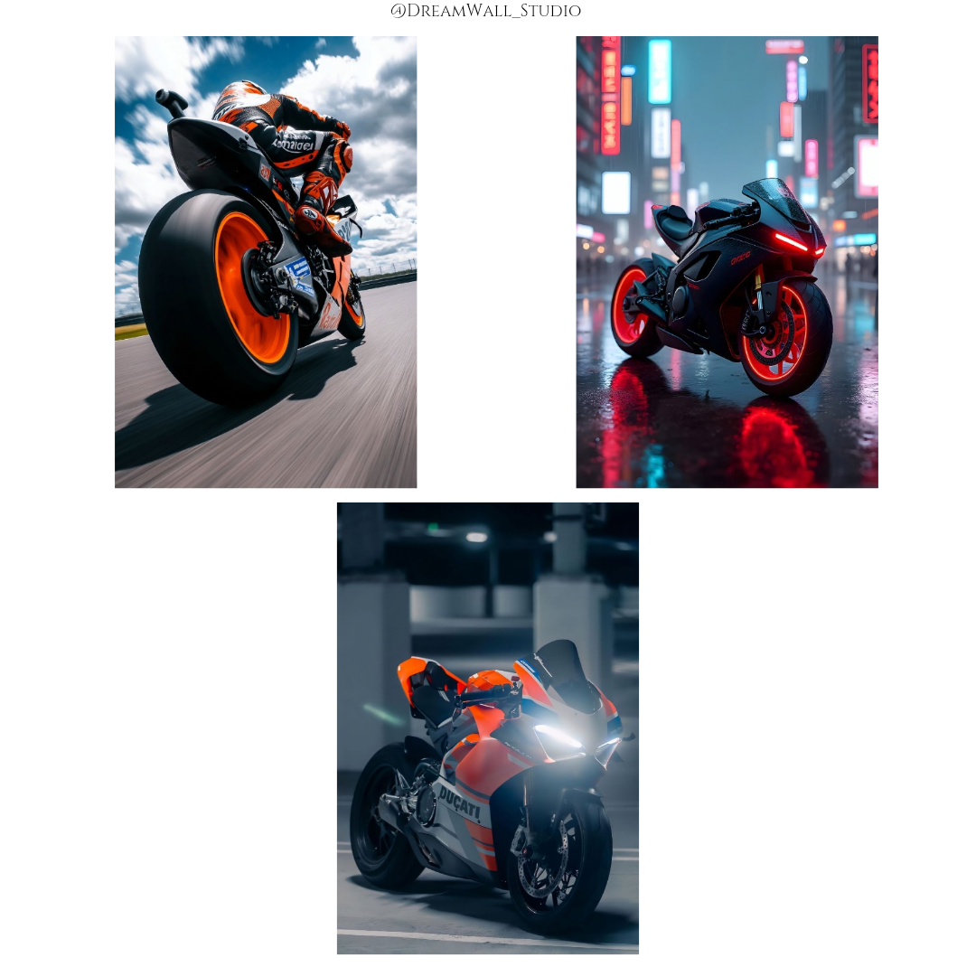 Gear and Grind Bike Poster Card Pack