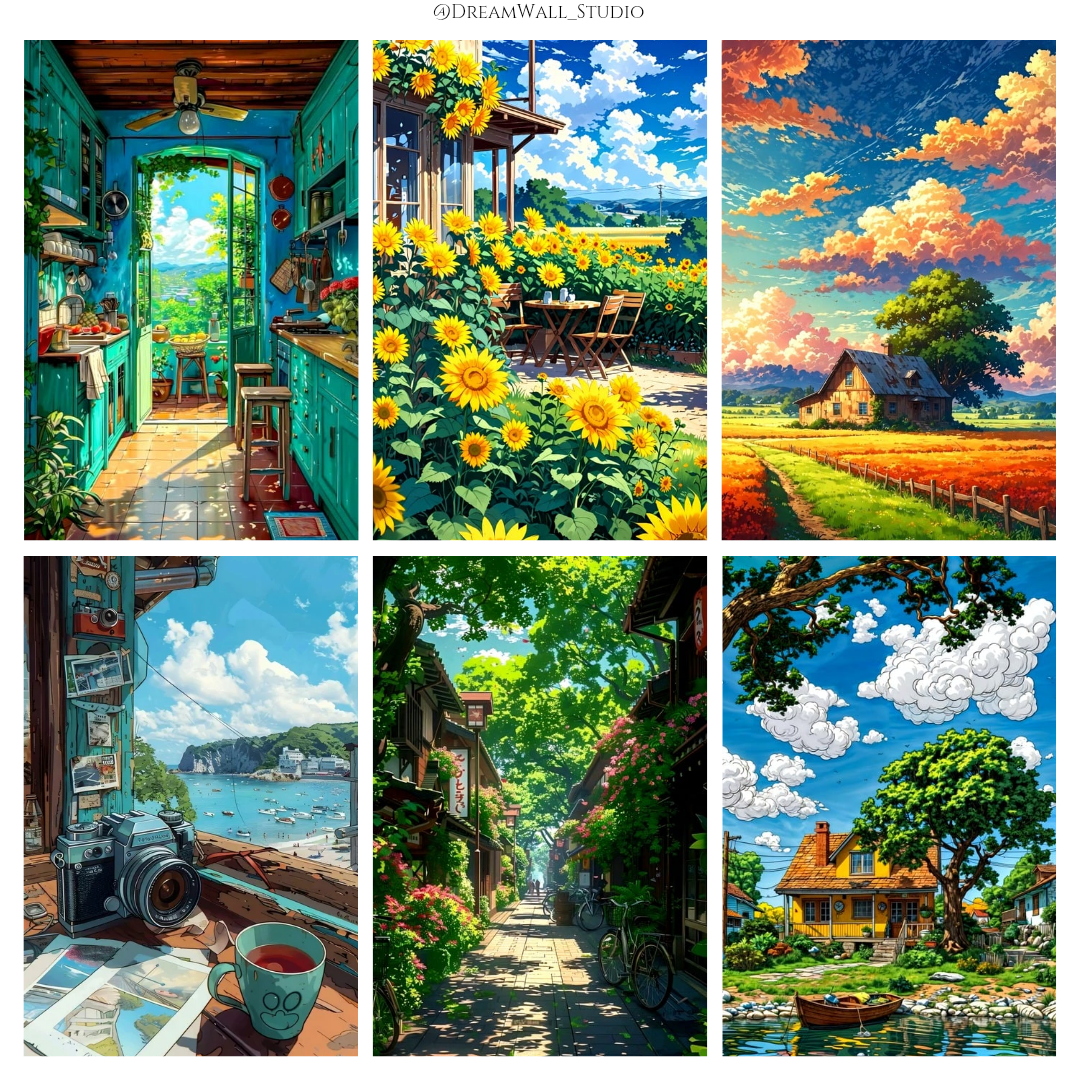 Whispering Horizon Poster Card Pack