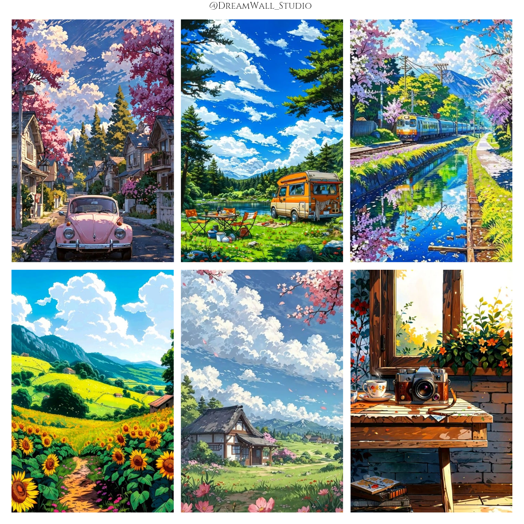 Whispering Horizon Poster Card Pack