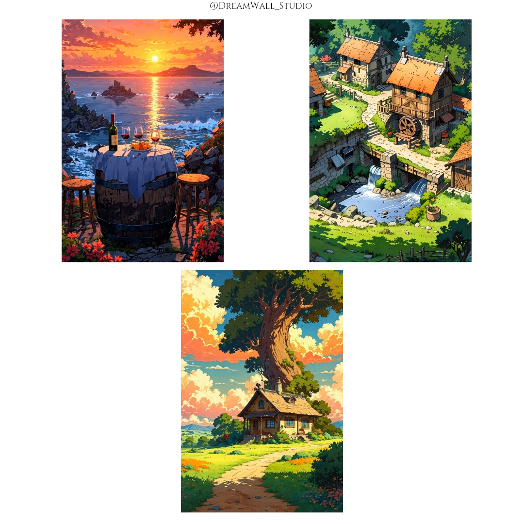 Whispering Horizon Poster Card Pack