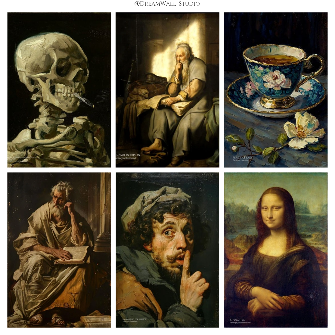 Masterpiece Chronicles – Timeless Art Poster Set