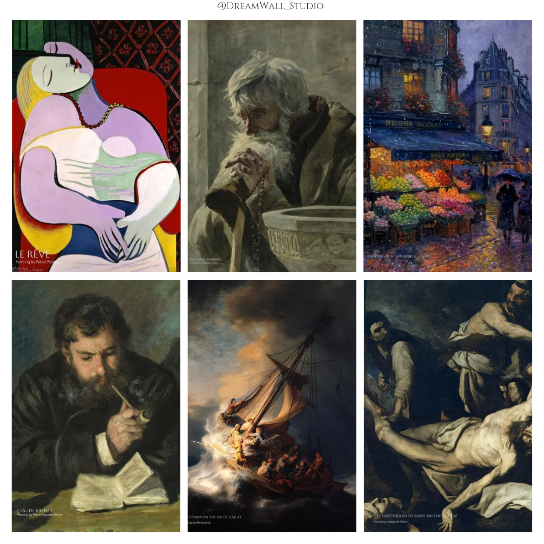 Masterpiece Chronicles – Timeless Art Poster Set