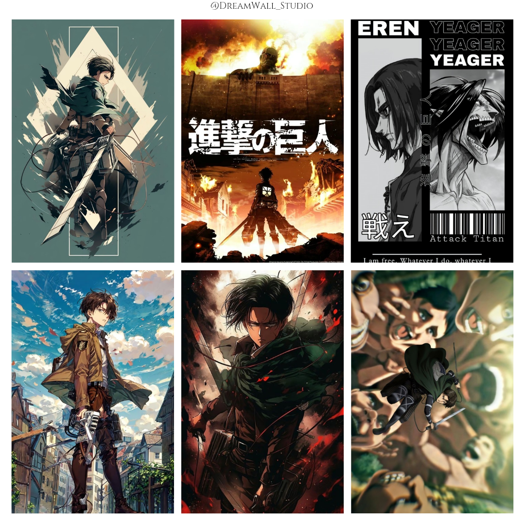 Echoes of Freedom AOT  Posters Set