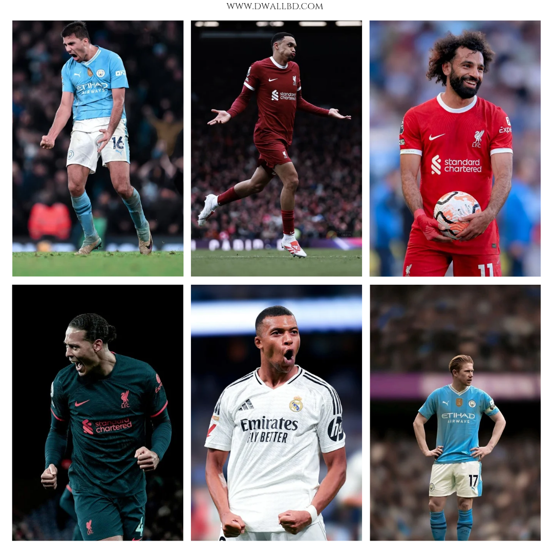 Football Royalty: Legends & Stars Poster Set – Premium 300 GSM