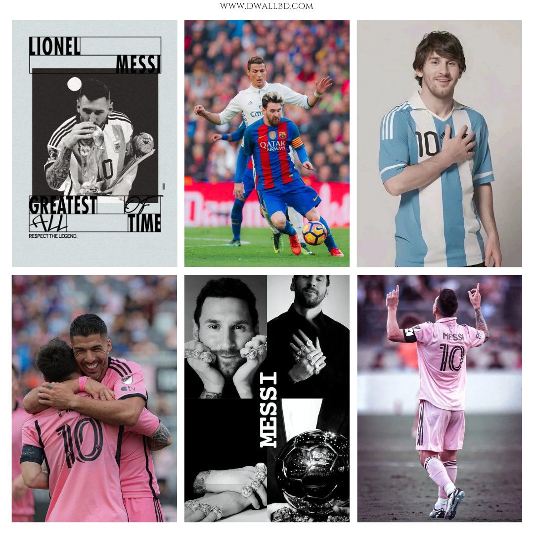 Messi Chronicles Poster Card Set