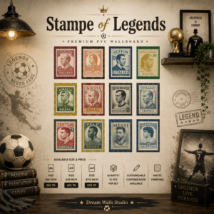 Stamp Of Legends PVC Wallmate | 12pcs set