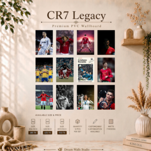 CR7 Legacy PVC Wallmate | 12pcs set
