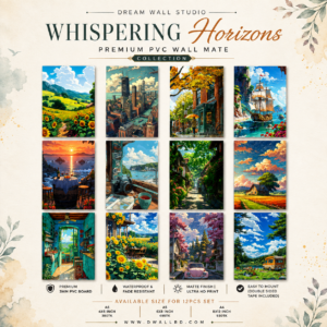 Whispering Horizons PVC Wallmate | 12pcs set