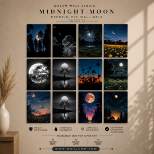 Midnight Shadows PVC Wallmate | 12pcs set