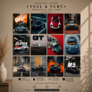 Fuel & Fury PVC Wallmate | 12pcs set
