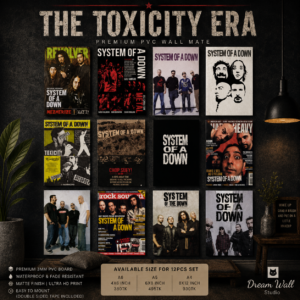 Toxicity Era PVC Wallmate | 12pcs set