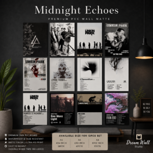 Midnight Echoes PVC Wallmate | 12pcs set