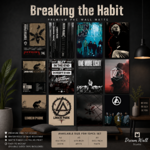 Breaking The Habit PVC Wallmate | 12pcs set