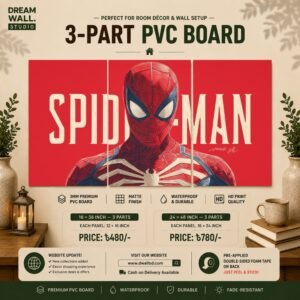 3 Part PVC Wallboard Set | Dream Wall Studio