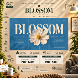3 Part PVC Wallboard Set | Dream Wall Studio