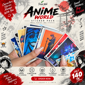 Anime World Stickers Pack | 40pcs
