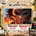 Blazing Will 3 Part PVC Wallboard Set