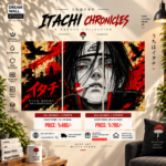 Itachi Chronicles 3 Part PVC Wallboard Set