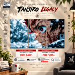 Tanjiro Legacy 3 Part PVC Wallboard Set