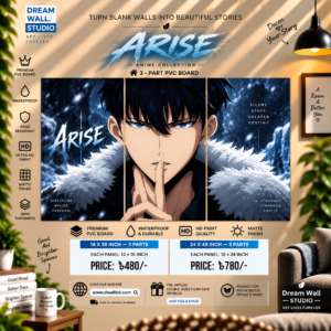 Arise – Solo Leveling 3 Part PVC Wallboard Set