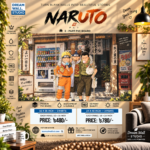 Naruto – Konoha Street 3 Part PVC Wallboard Set