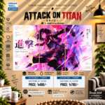 Attack on Titan 3 Part PVC Wallboard Set