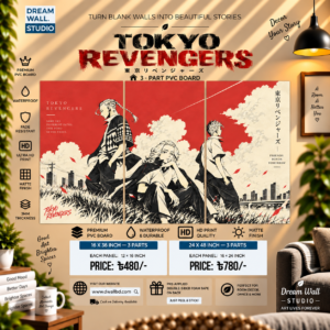 Tokyo Revengers 3 Part PVC Wallboard Set