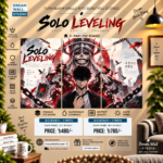 Solo Leveling 3 Part PVC Wallboard Set