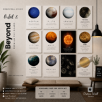 Orbit & Beyond 12 Pcs PVC Wallmate set