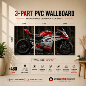 Ducati Corse 3 Part PVC Wallboard Set