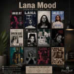Lana Mood 12 Pcs PVC Wallmate set – Lana Del Rey wall decor