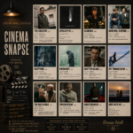 Cinema Synapse 12 Pcs PVC Wallmate set – movie wall decor