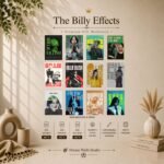 The Billy Effects 12 Pcs PVC Wallmate set – Billie Eilish wall decor
