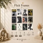 Flick Frames 12 Pcs PVC Wallmate set – movie wall decor