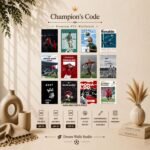Champion's Code 12 Pcs PVC Wallmate set – Cristiano Ronaldo wall decor